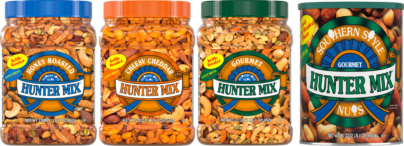 Southern Style Nuts Hunter Mix Honey Roasted Nuts 23 Oz. Jar, Nuts